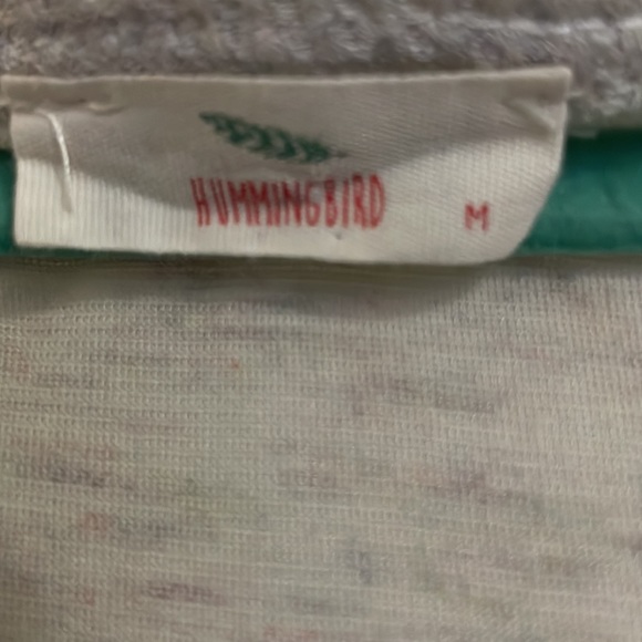 Anthropologie Hummingbird Kerchief Tee VGUC - Picture 5 of 5